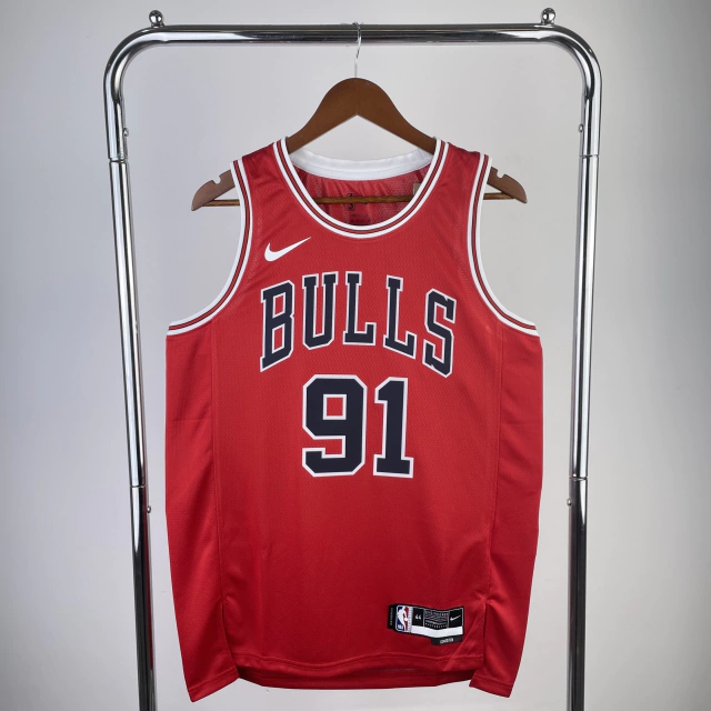 Chicago Bulls Dennis Rodman 2022/23 Red Icon Edition